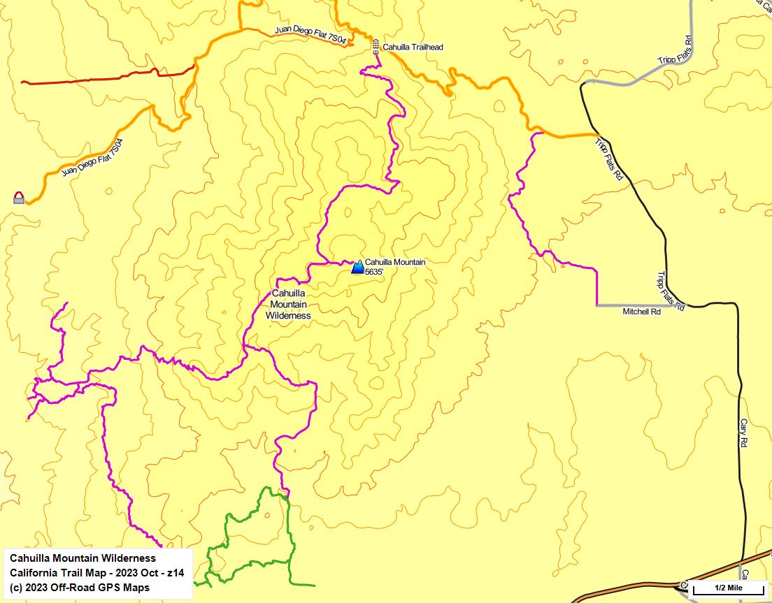 Cahuilla Mountain Wilderness z 14