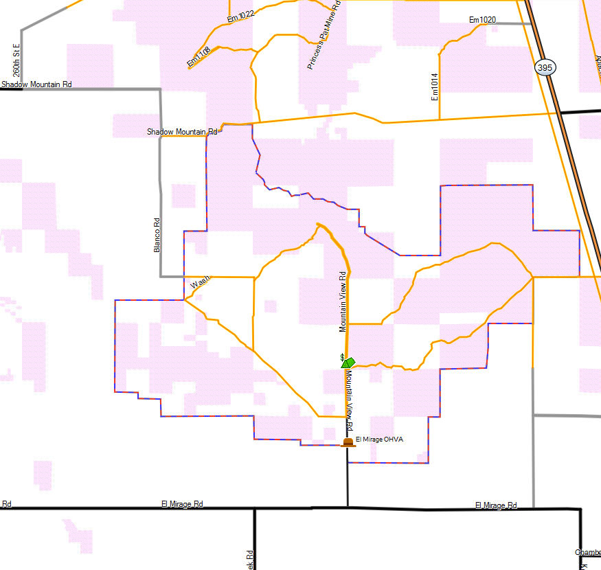 El Mirage - California Trail Map