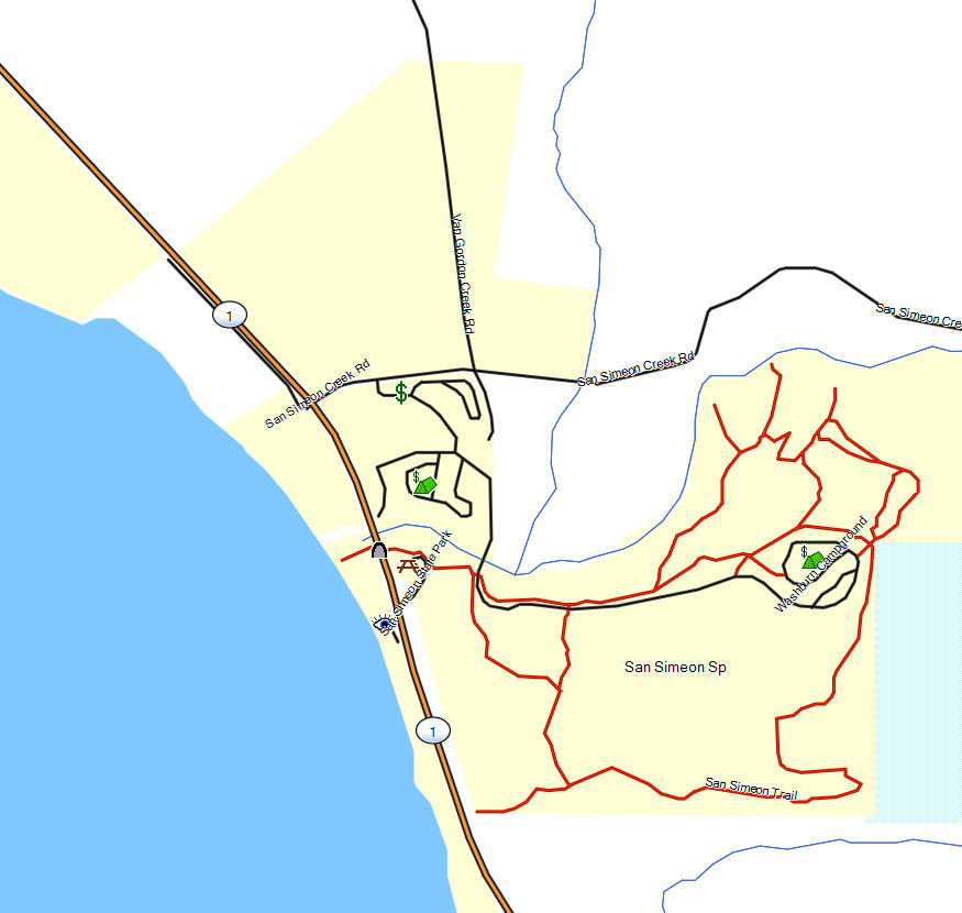 HearstSanSimeonMap 