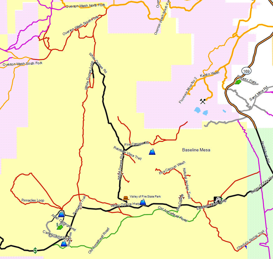 valley of fire trail map pdf