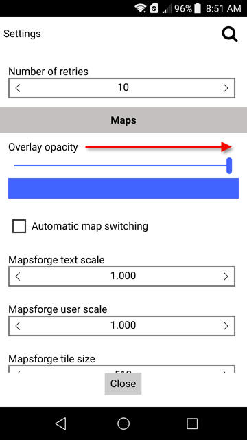 Cartograph Map Setting - California Trail Map