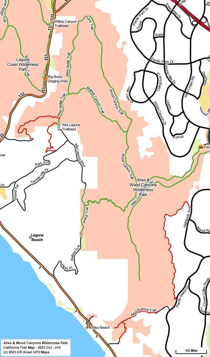 Aliso & Wood Canyons Wilderness Park z 14