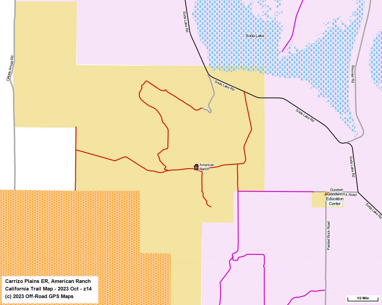 Carrizo Plains ER, American Ranch z 14