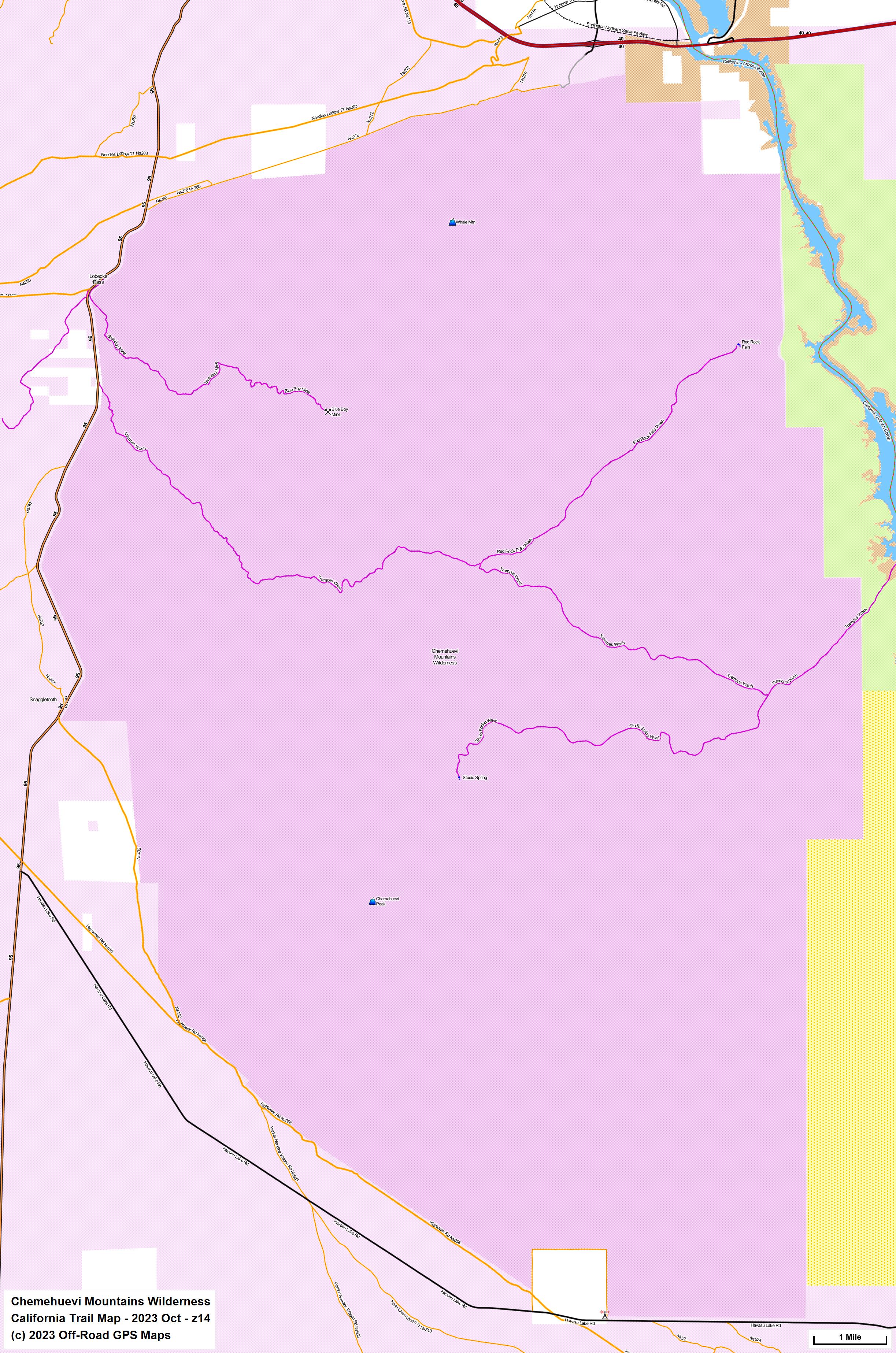 Chemehuevi Mountains Wilderness z 14