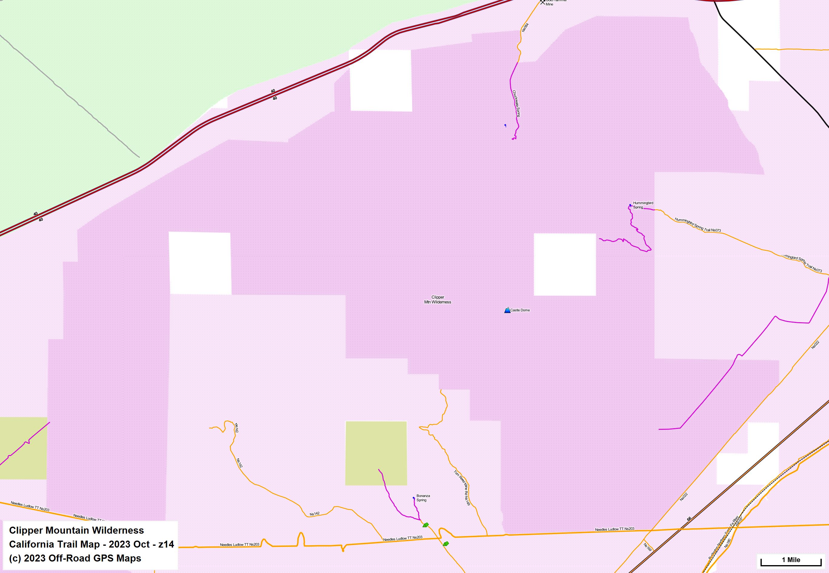 Clipper Mountain Wilderness z 14