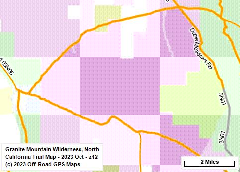 Granite Mountain Wilderness, North z 12