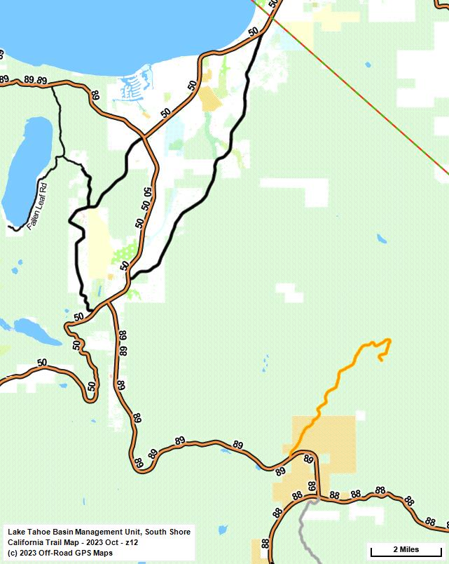 Lake Tahoe Basin Management Unit, South Shore z 12