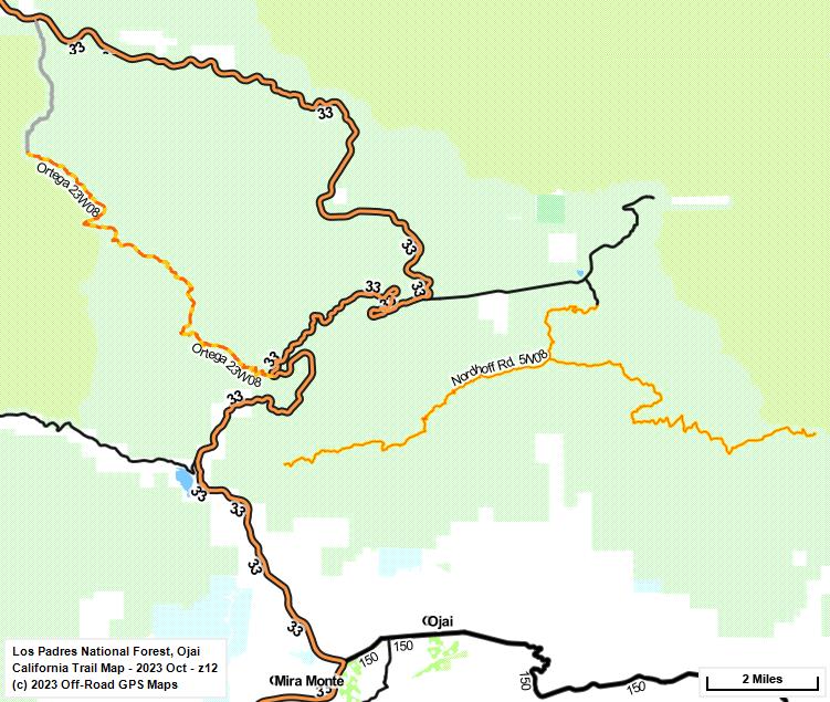 Los Padres National Forest, Ojai z 12