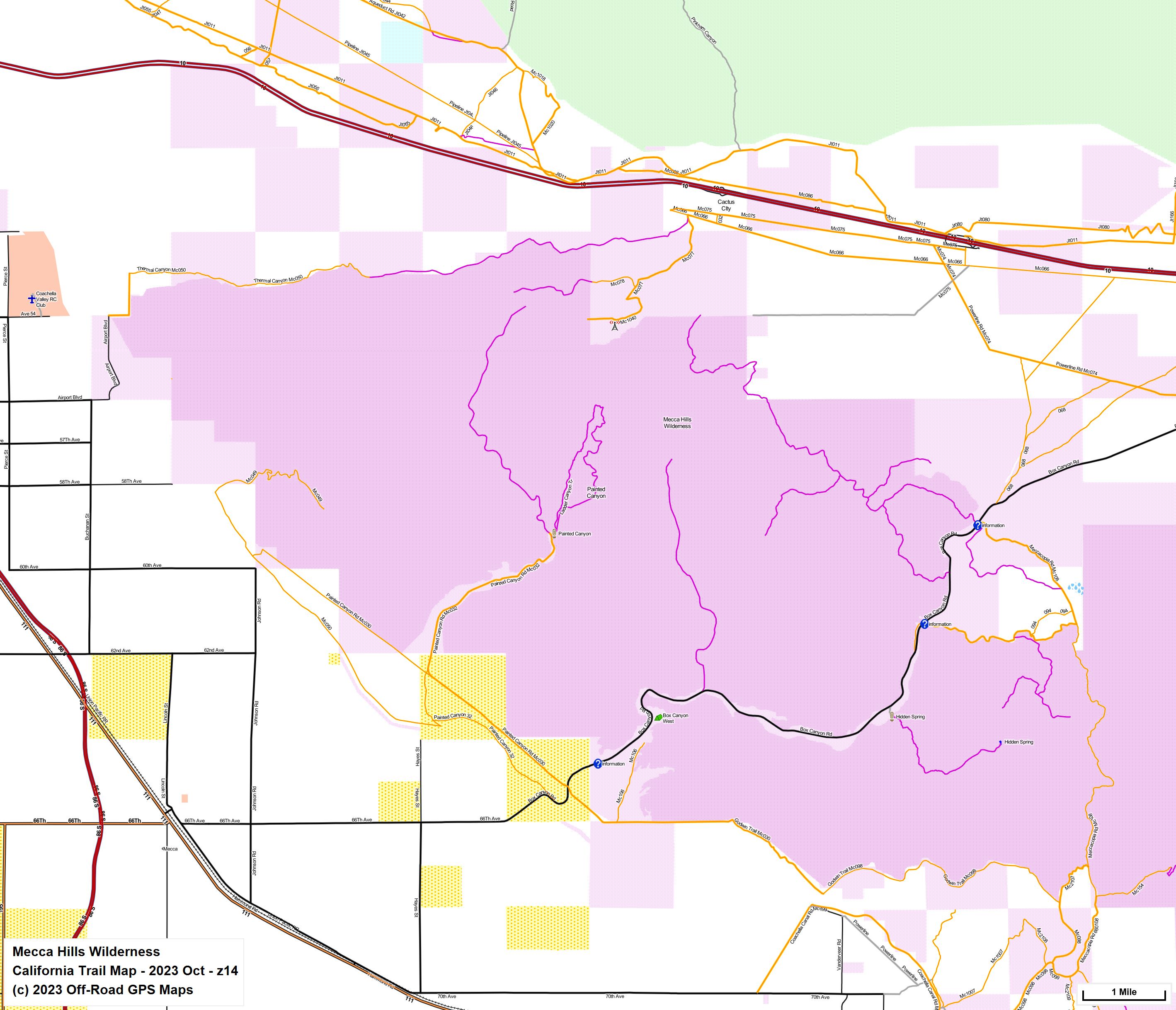 Mecca Hills Wilderness z 14