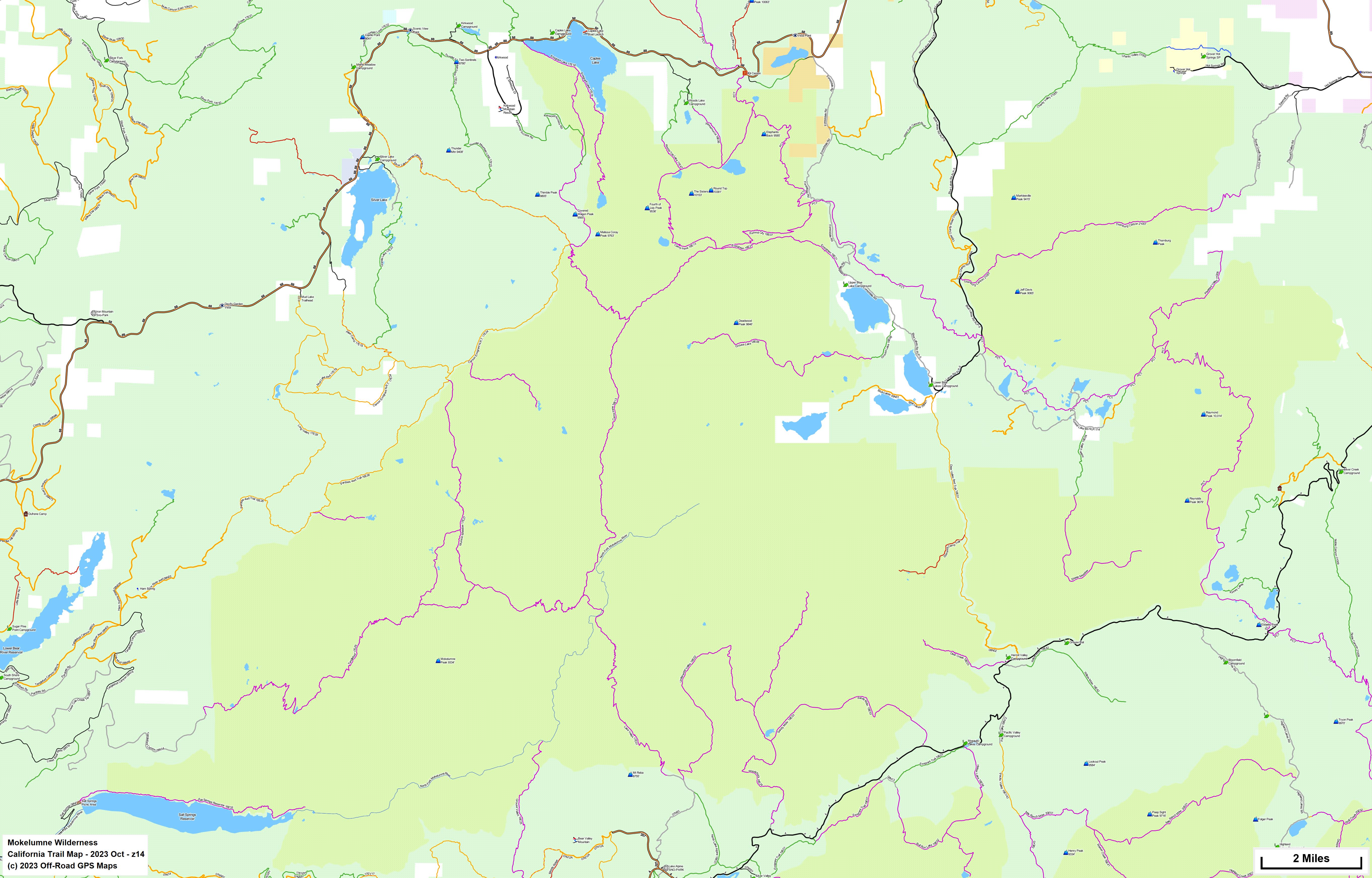 Mokelumne Wilderness z 14