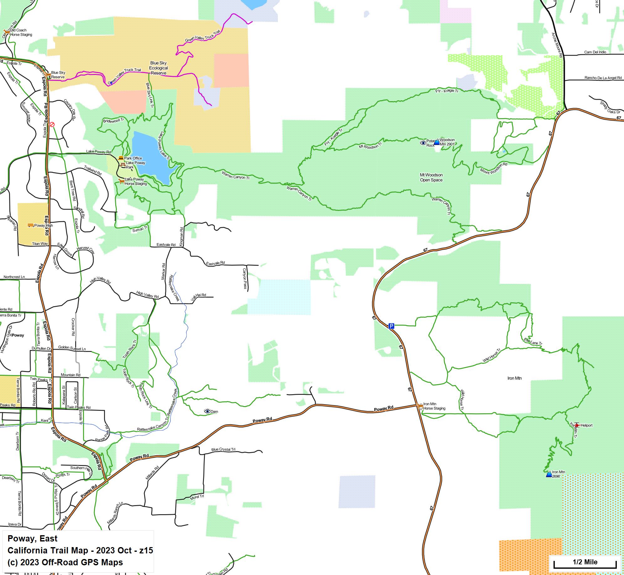 Poway, East z 15