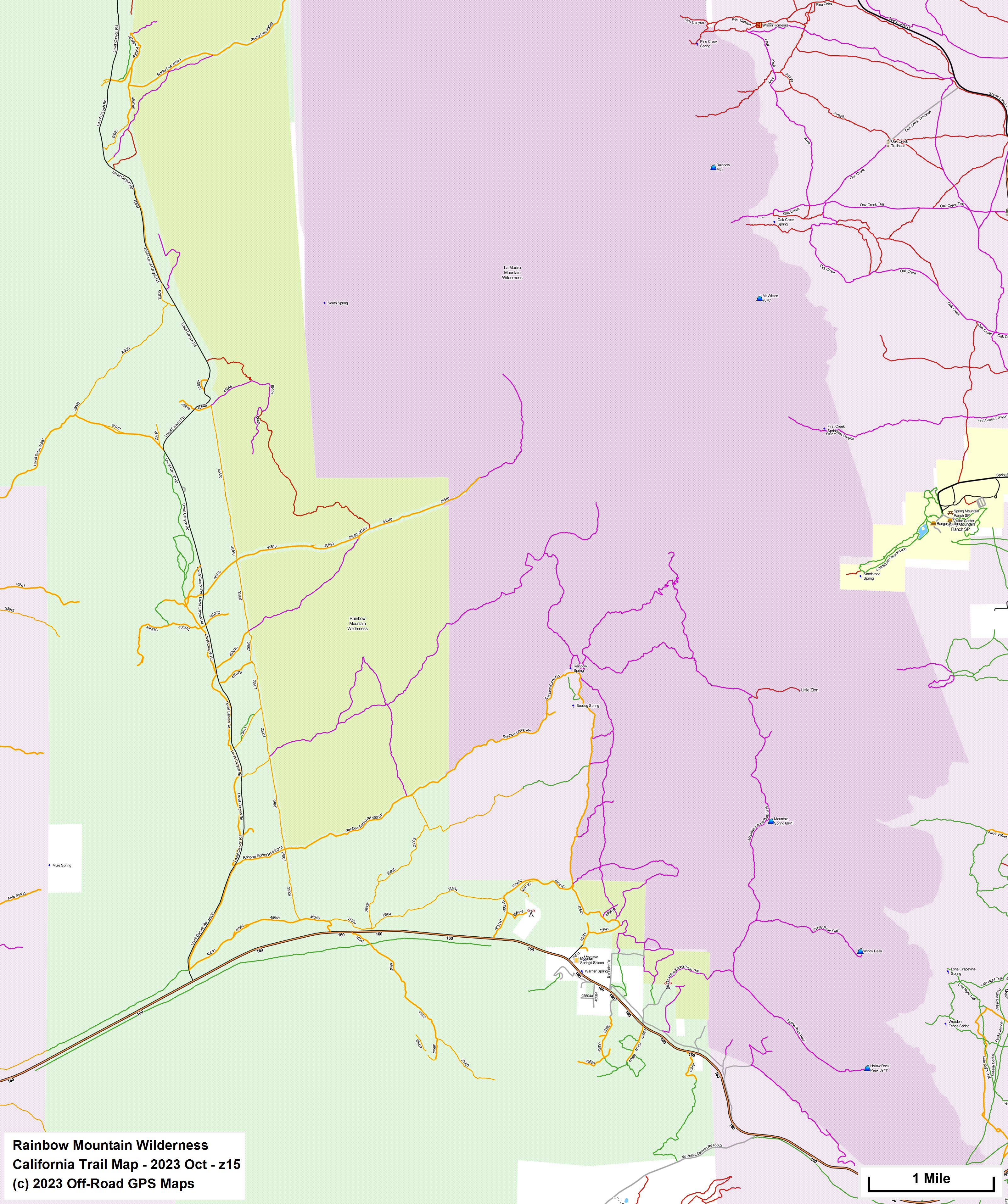 Rainbow Mountain Wilderness z 15