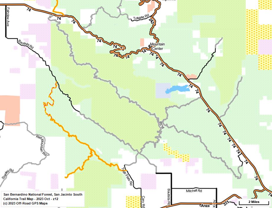 San Bernardino National Forest, San Jacinto South z 12