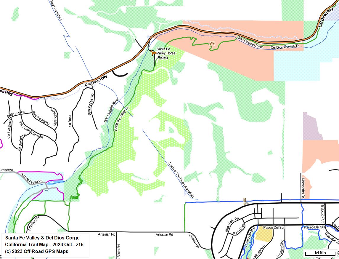 Santa Fe Valley & Del Dios Gorge z 15