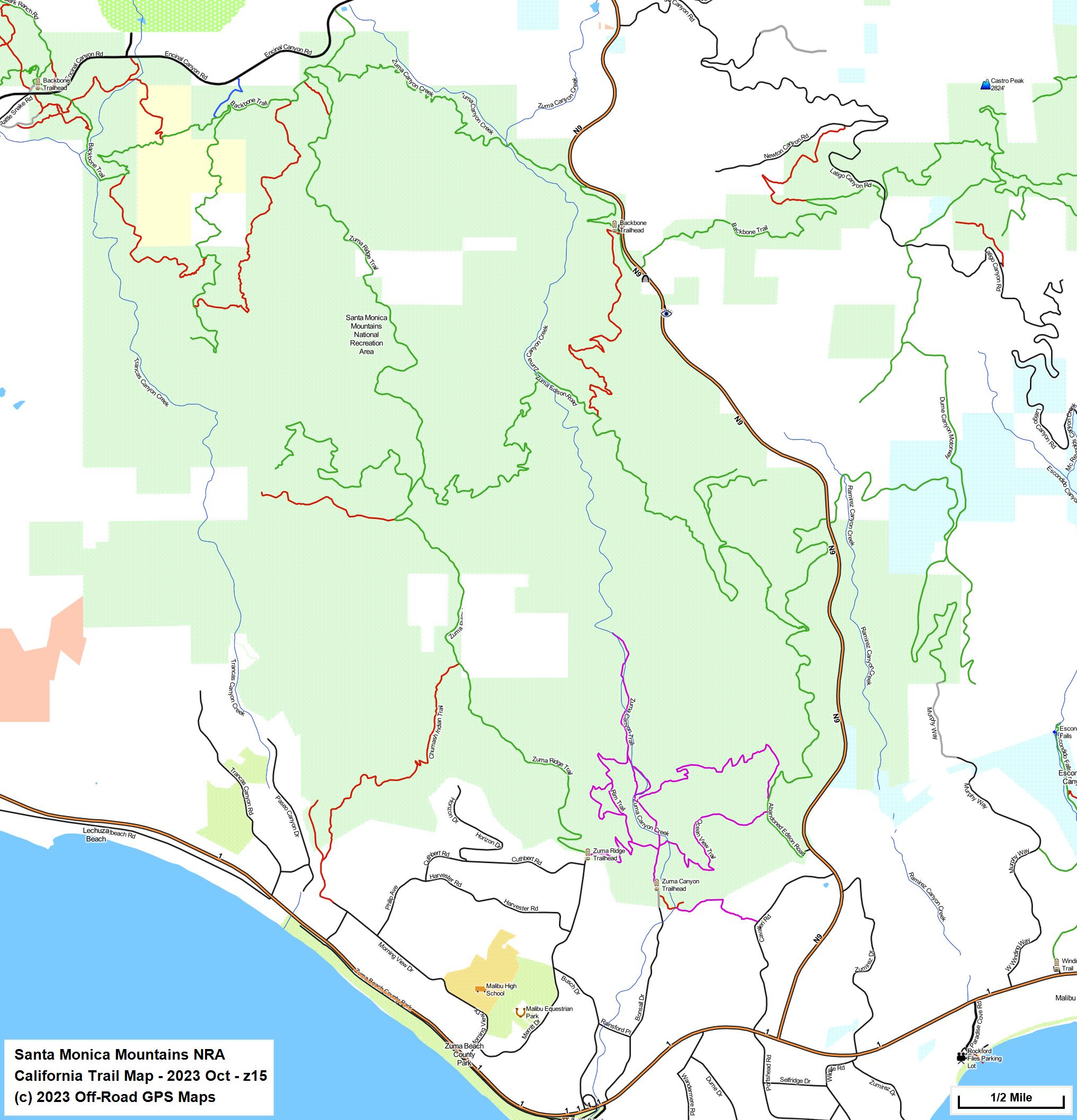 Santa Monica Mountains NRA z 15