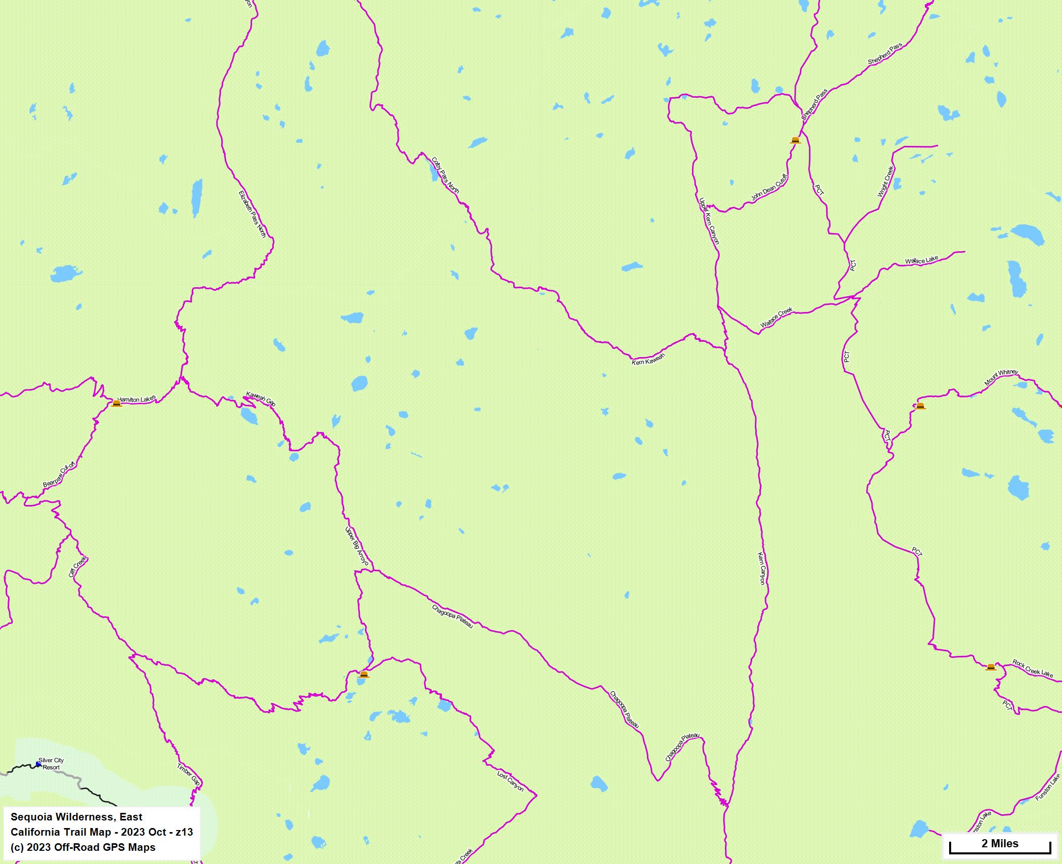 Sequoia Wilderness, East z 13