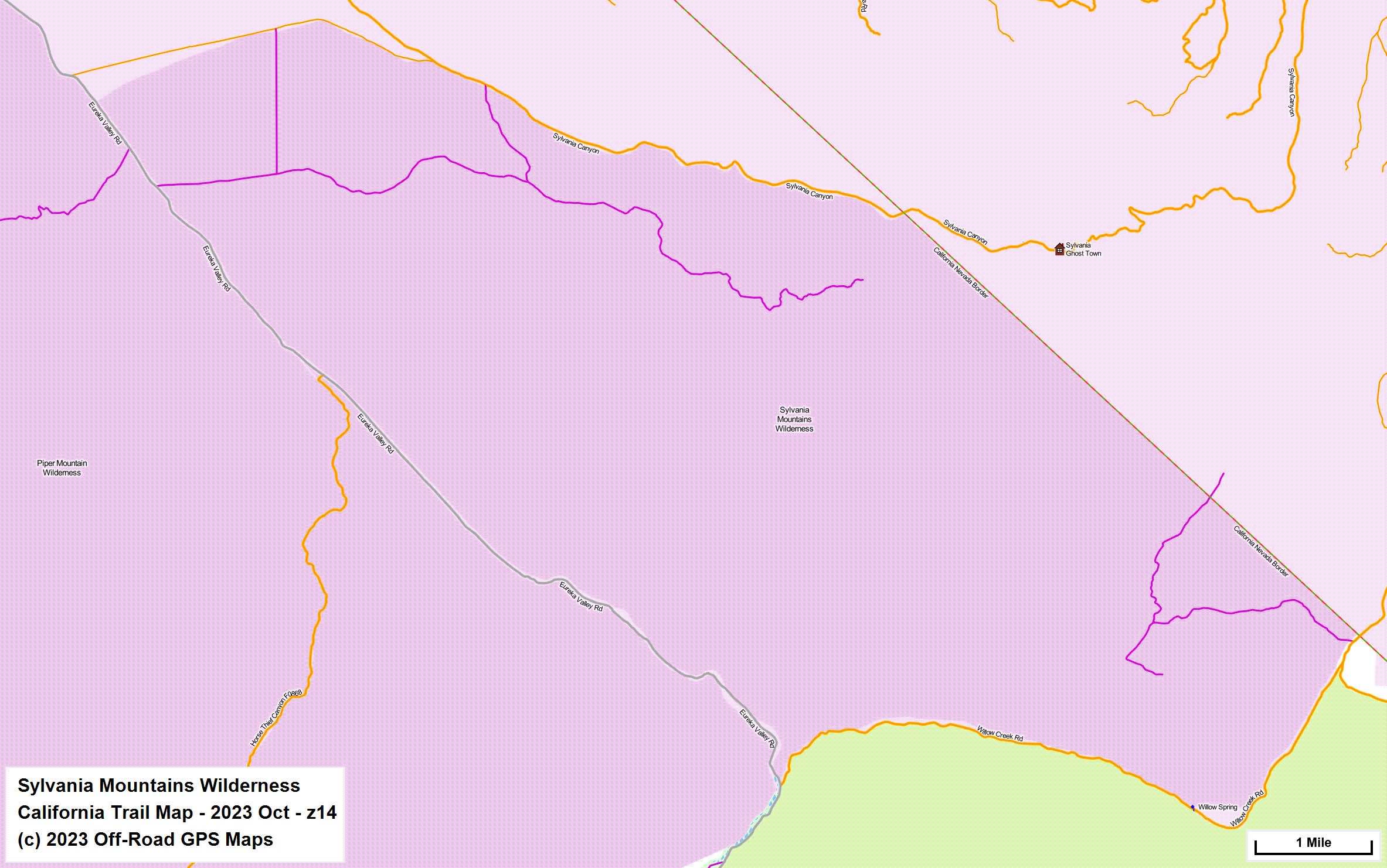 Sylvania Mountains Wilderness z 14