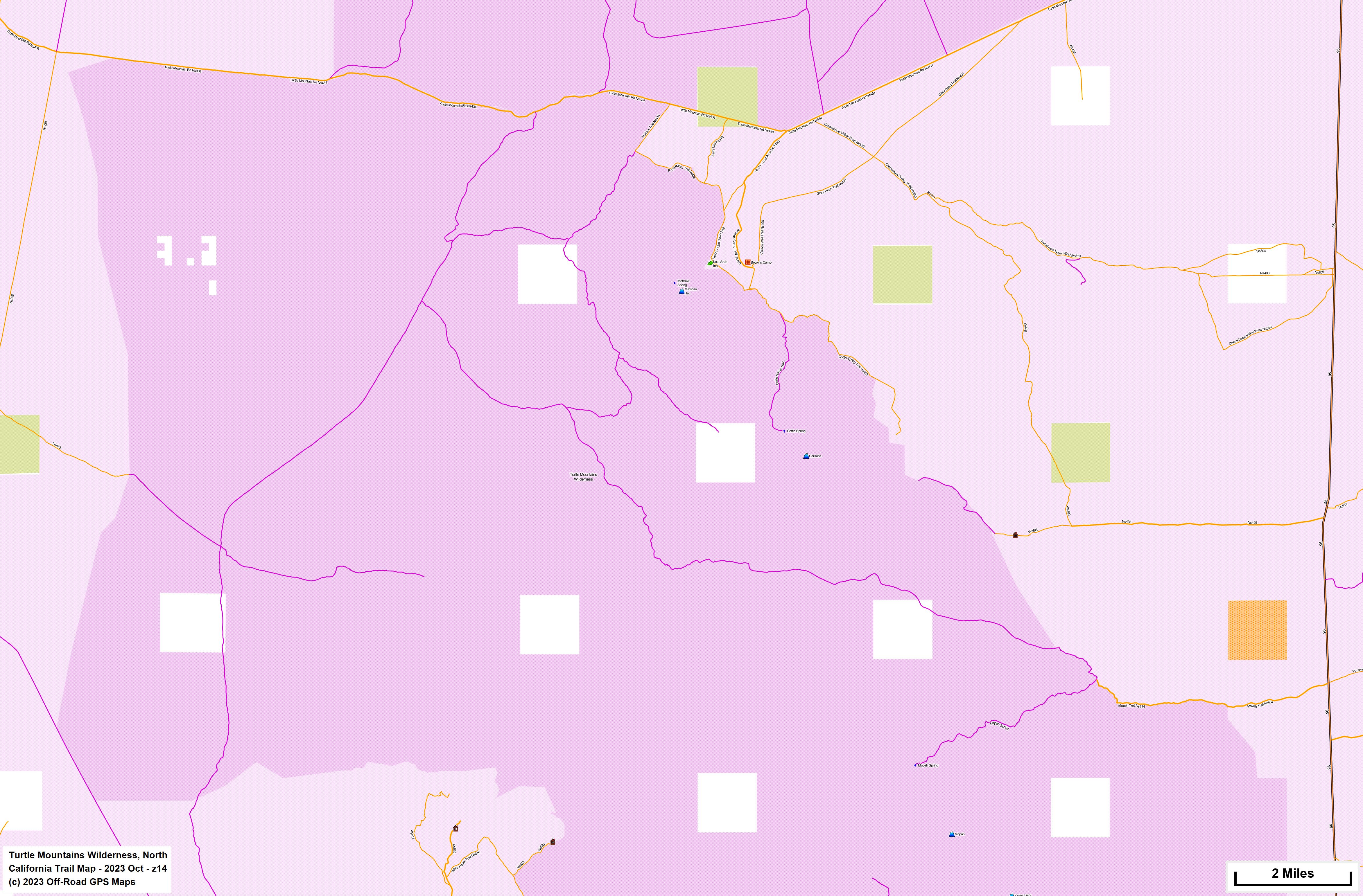 Turtle Mountains Wilderness, North z 14