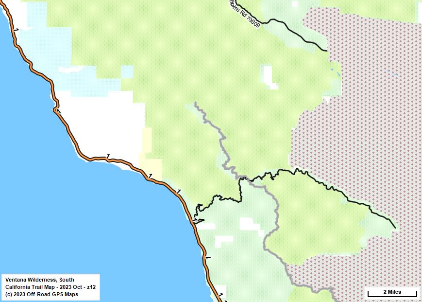 Ventana Wilderness, South z 12
