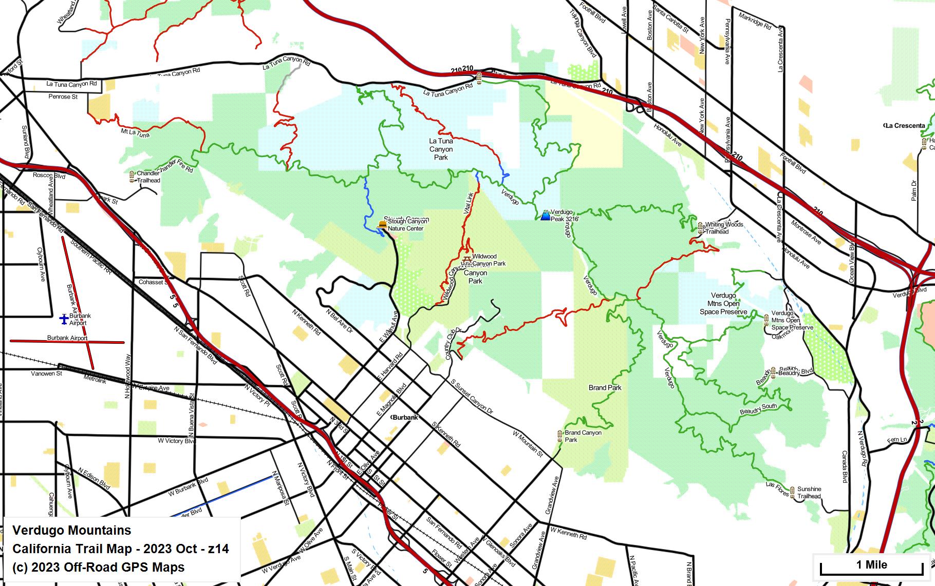 Verdugo Mountains z 14