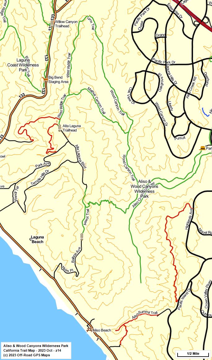 Aliso & Wood Canyons Wilderness Park z 14