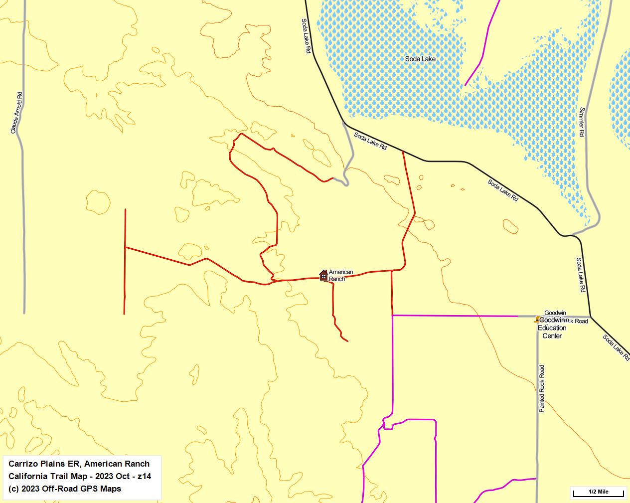 Carrizo Plains ER, American Ranch z 14