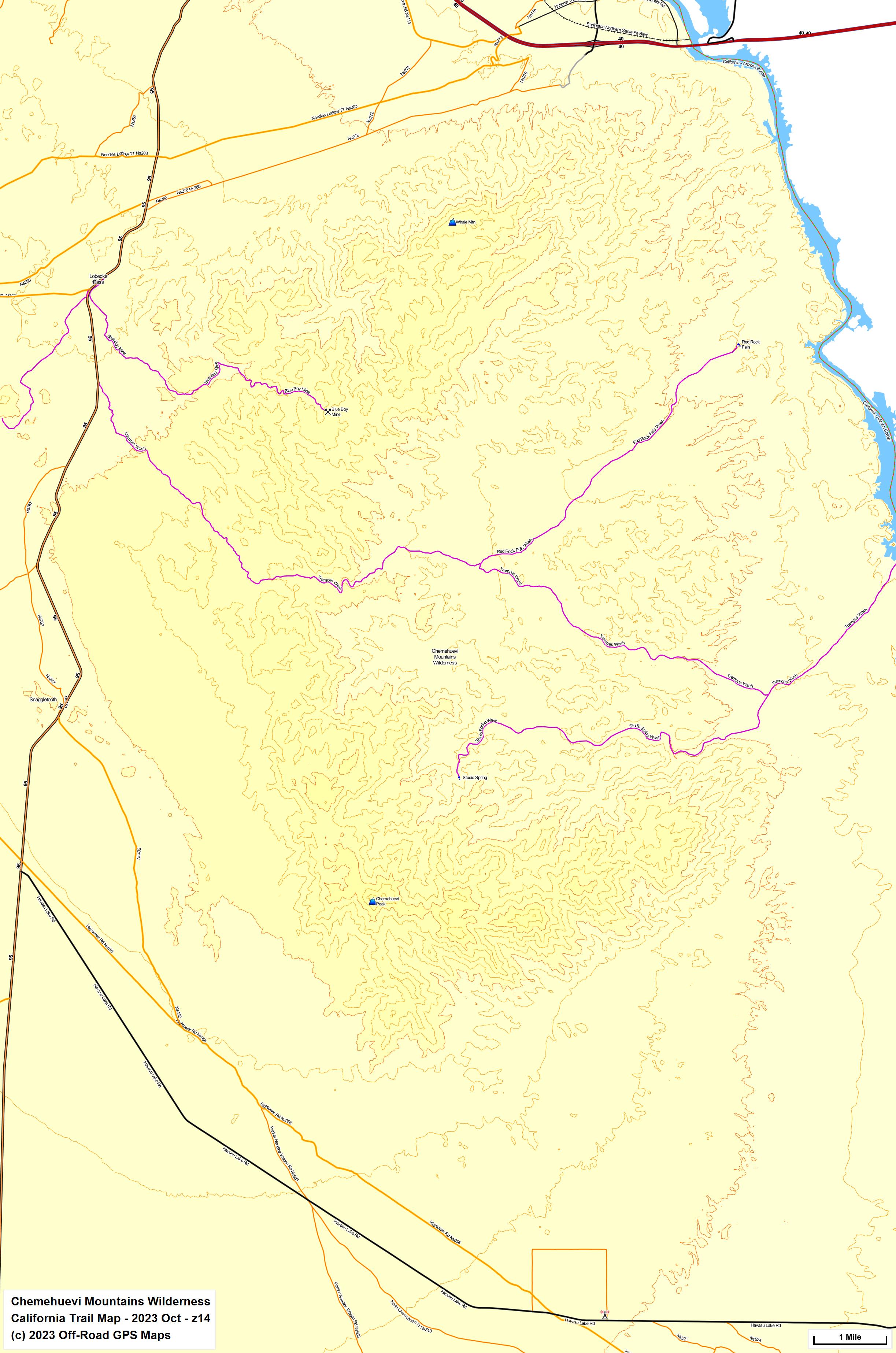 Chemehuevi Mountains Wilderness z 14