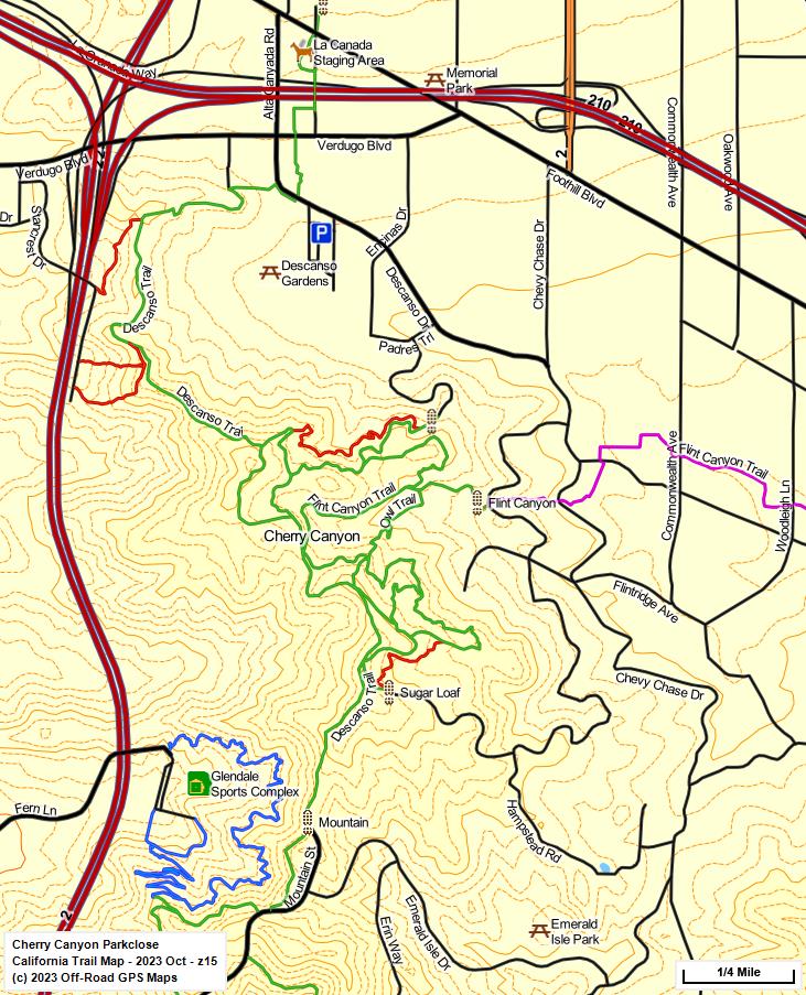 Cherry Canyon Parkclose z 15