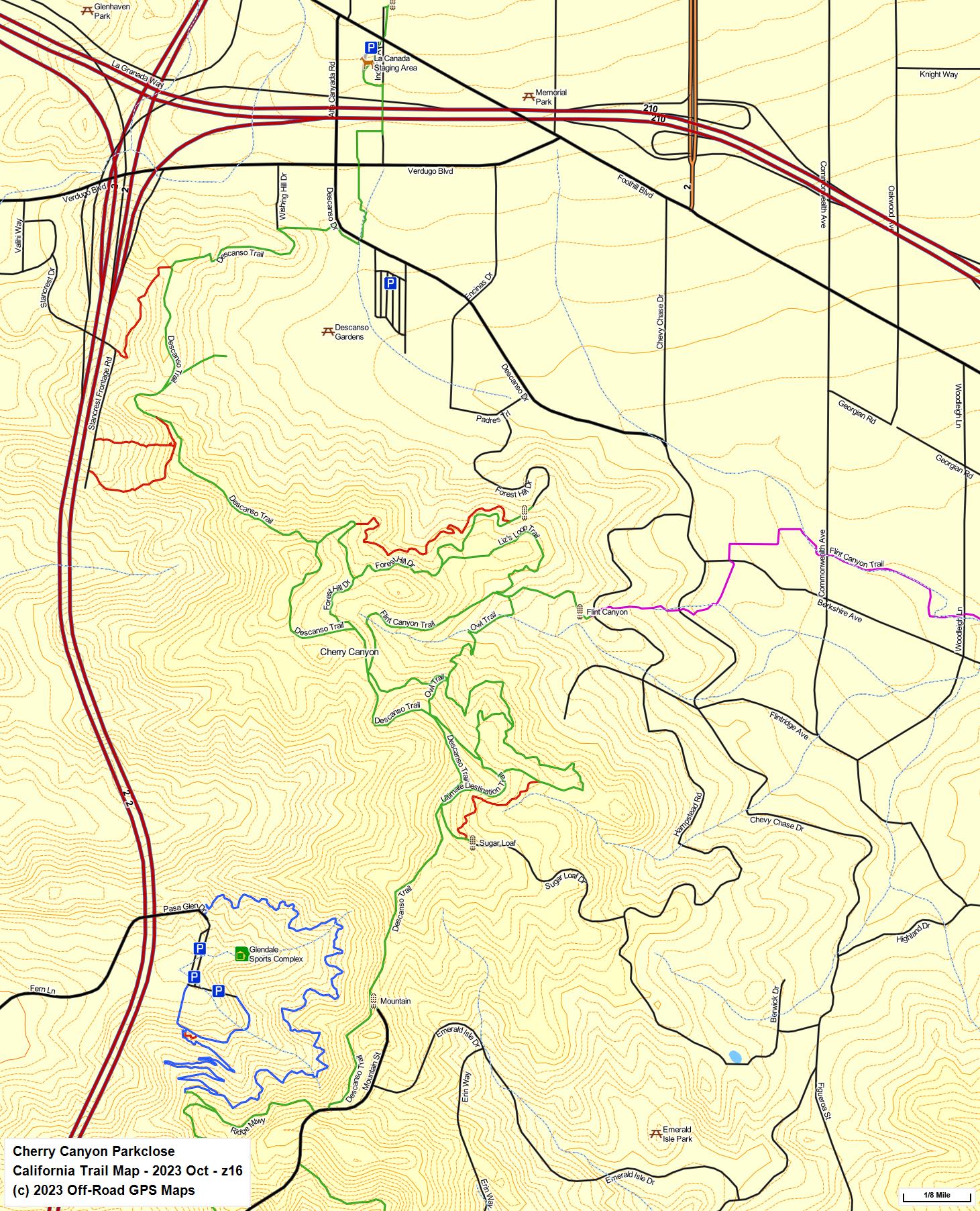 Cherry Canyon Parkclose z 16