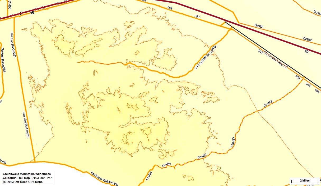 Chuckwalla Mountains Wilderness z 12