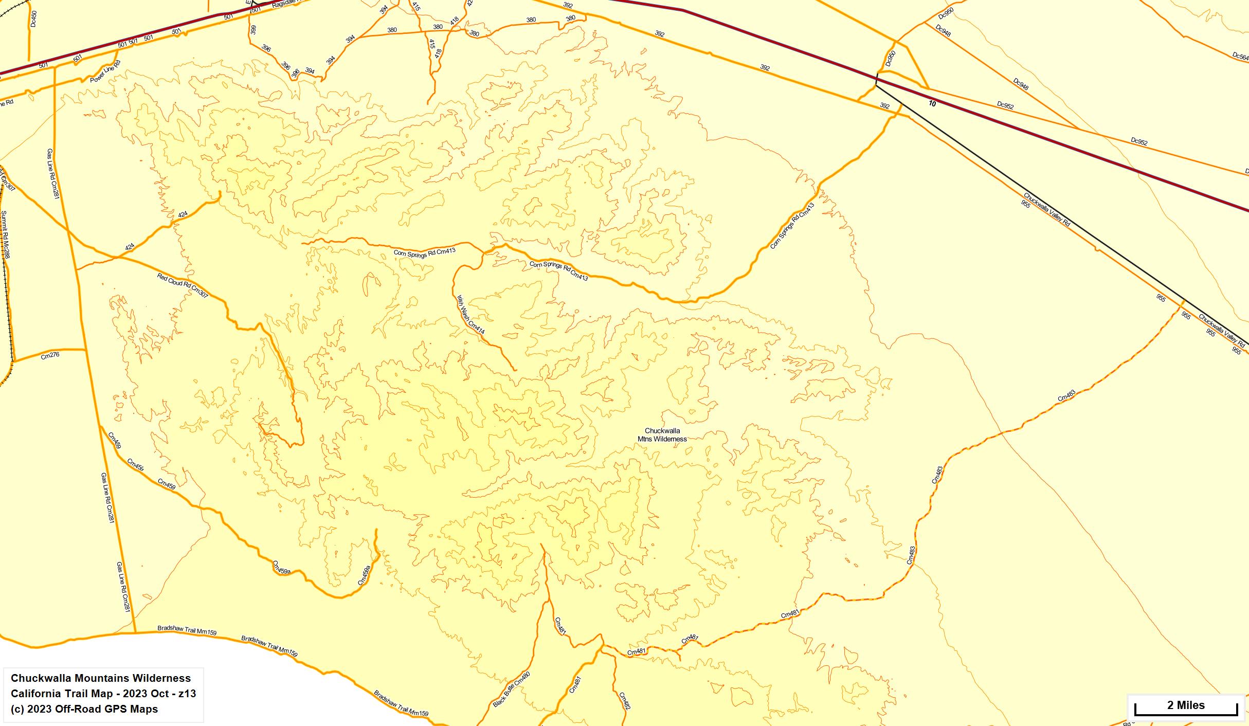 Chuckwalla Mountains Wilderness z 13