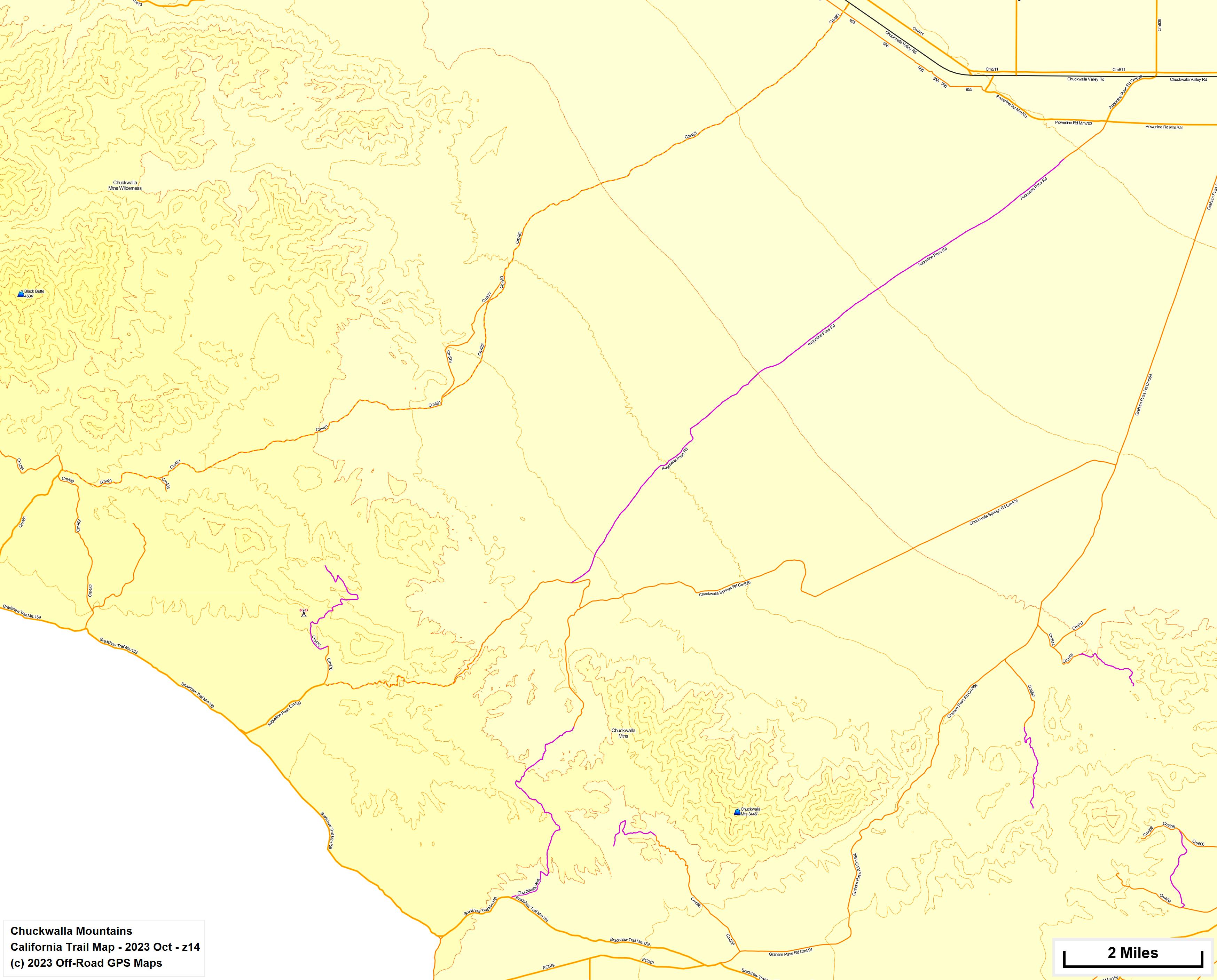 Chuckwalla Mountains z 14