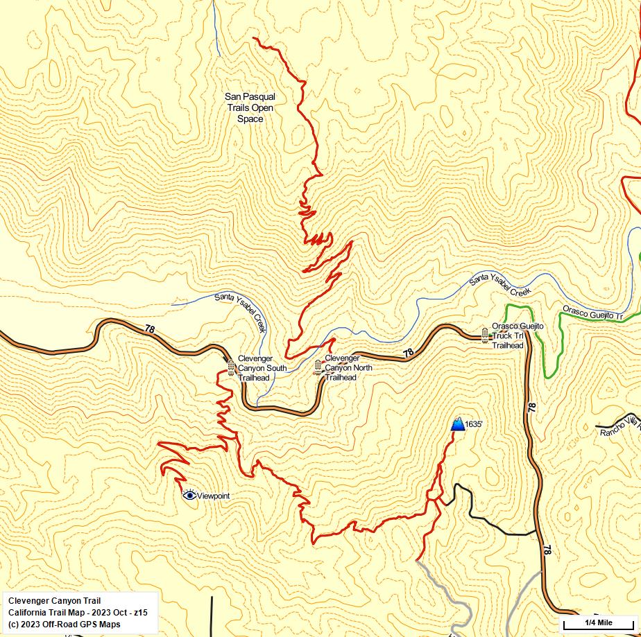 Clevenger Canyon Trail z 15