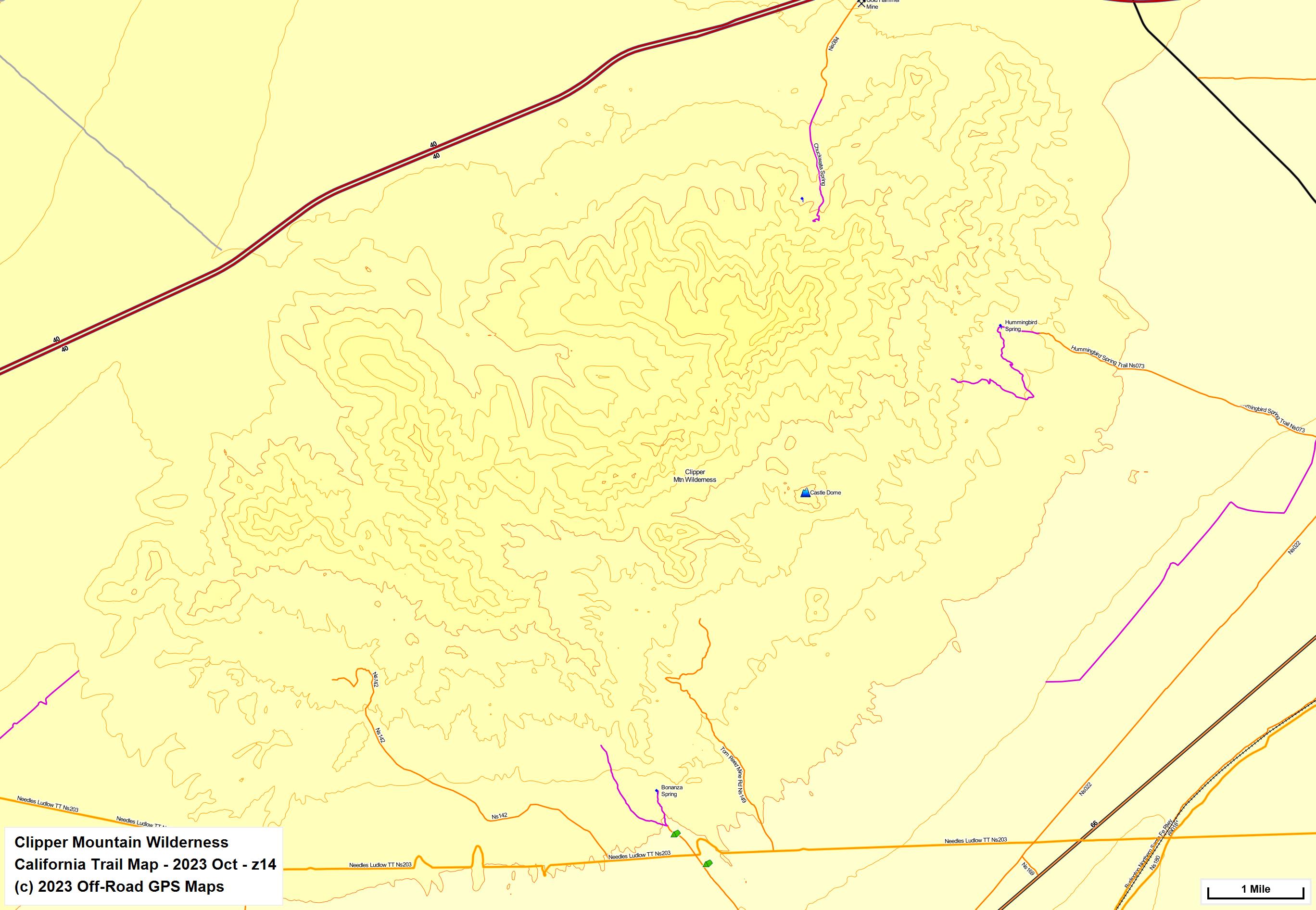 Clipper Mountain Wilderness z 14