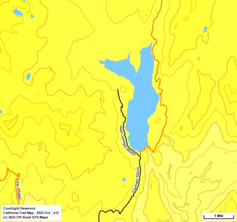 Courtright Reservoir z 13