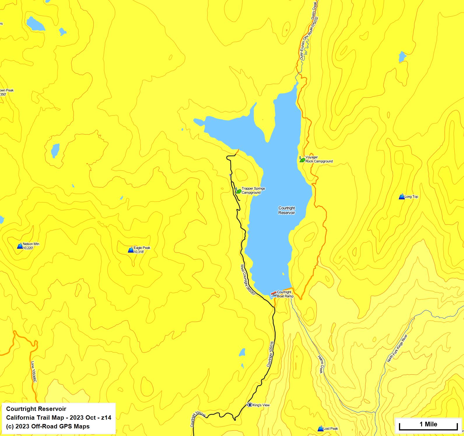 Courtright Reservoir z 14