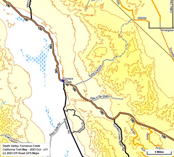 Death Valley, Furnance Creek z 11