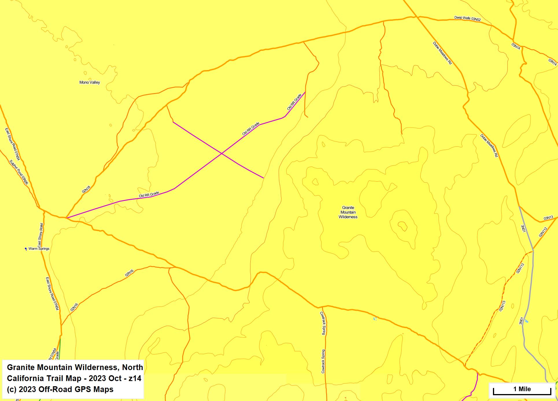 Granite Mountain Wilderness, North z 14