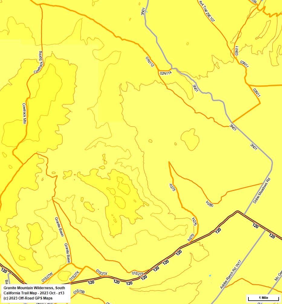 Granite Mountain Wilderness, South z 13