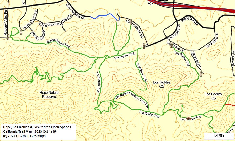 Hope, Los Robles & Los Padres Open Spaces z 15