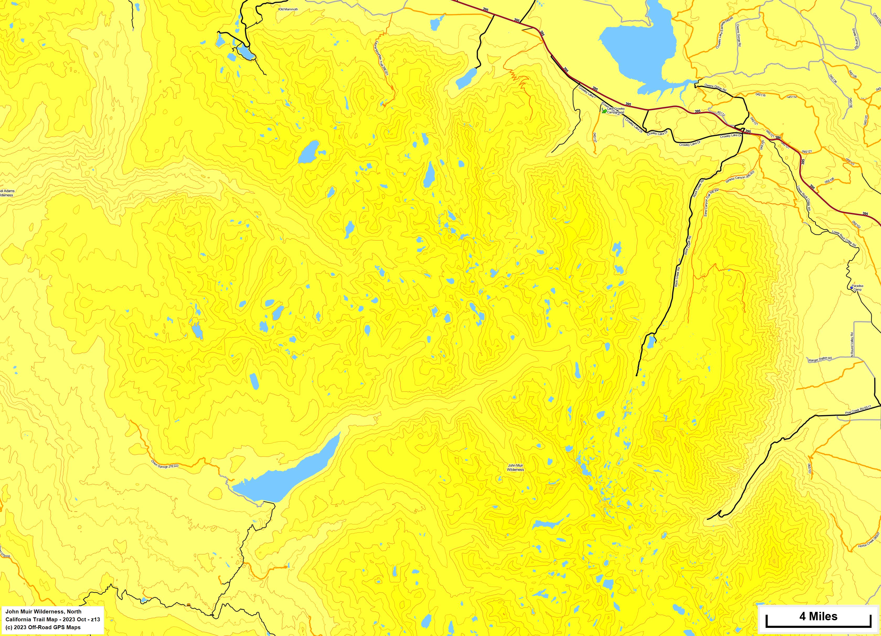 John Muir Wilderness, North z 13