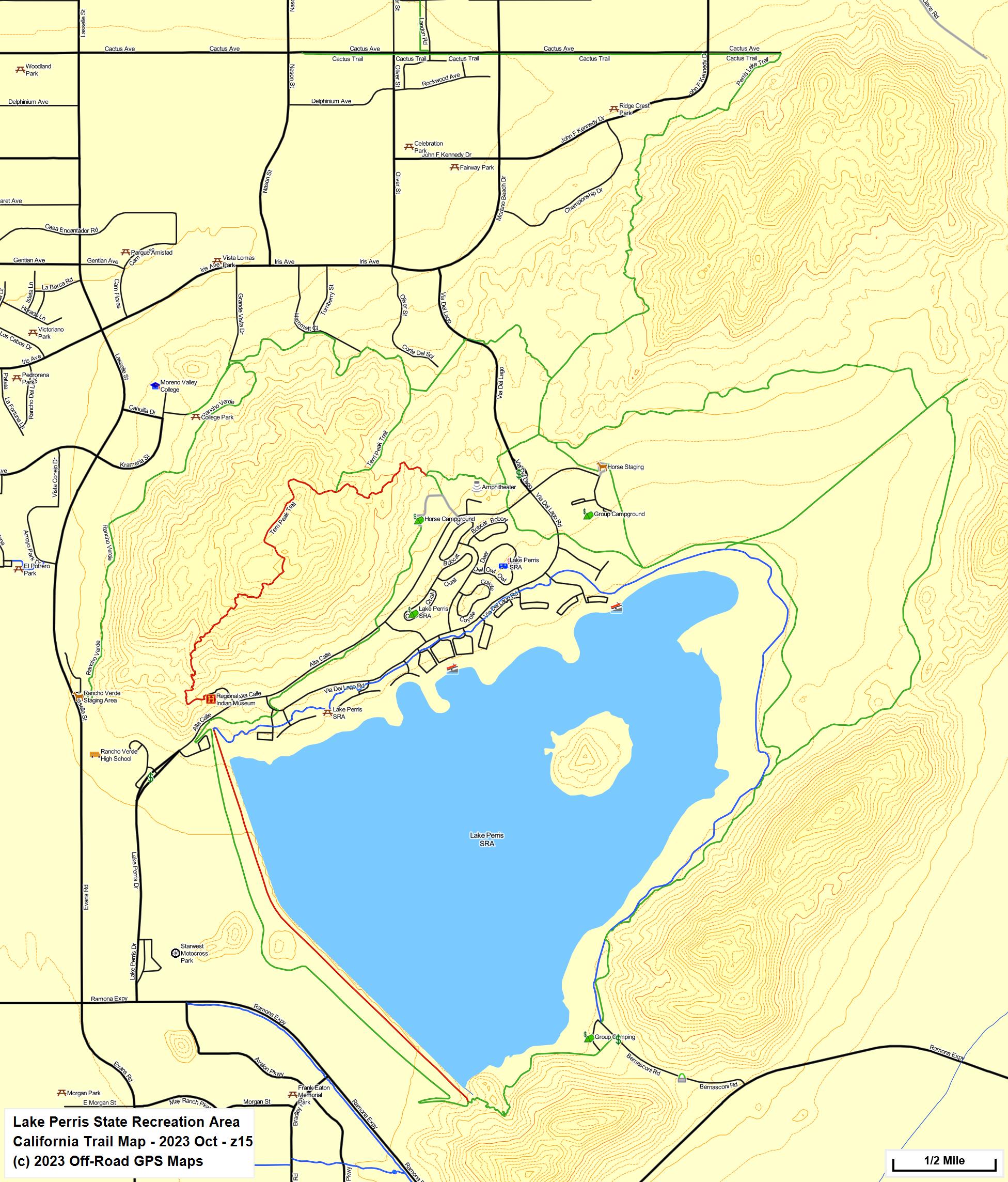 Lake Perris State Recreation Area z 15