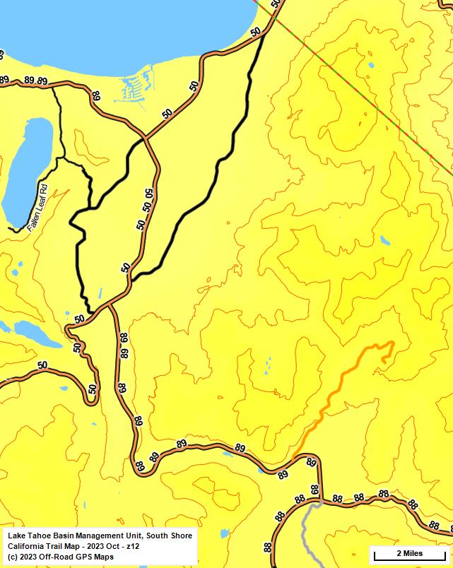 Lake Tahoe Basin Management Unit, South Shore z 12