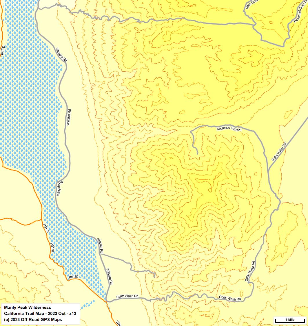 Manly Peak Wilderness z 13