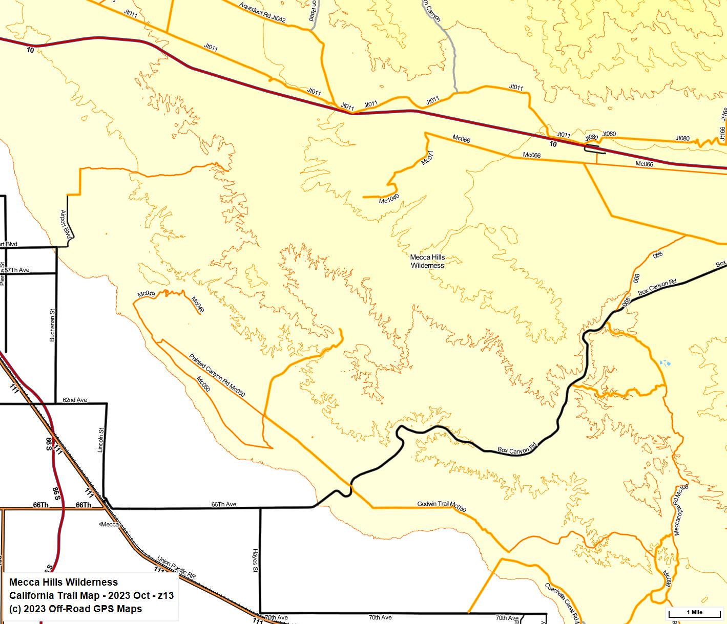 Mecca Hills Wilderness z 13