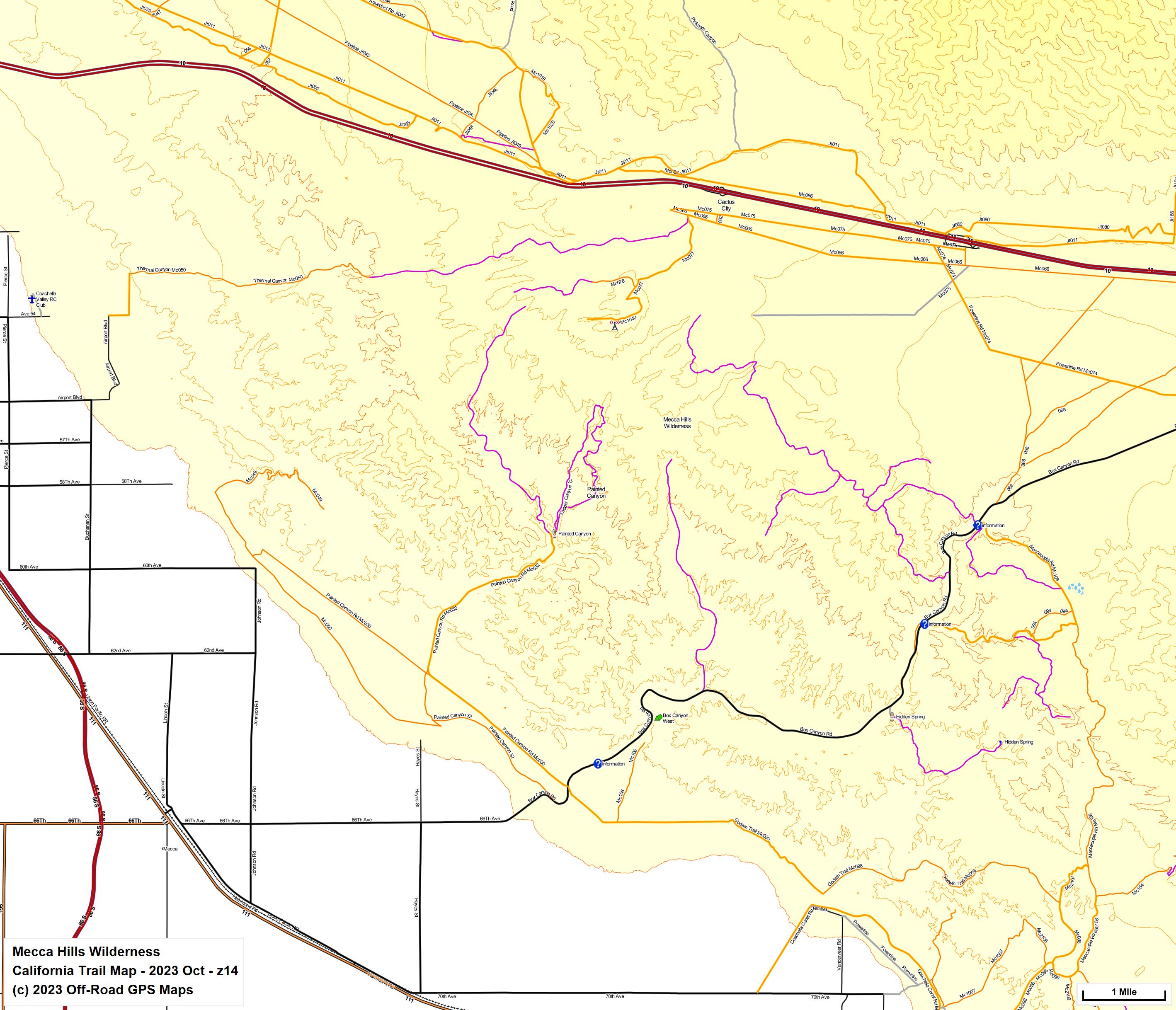 Mecca Hills Wilderness z 14