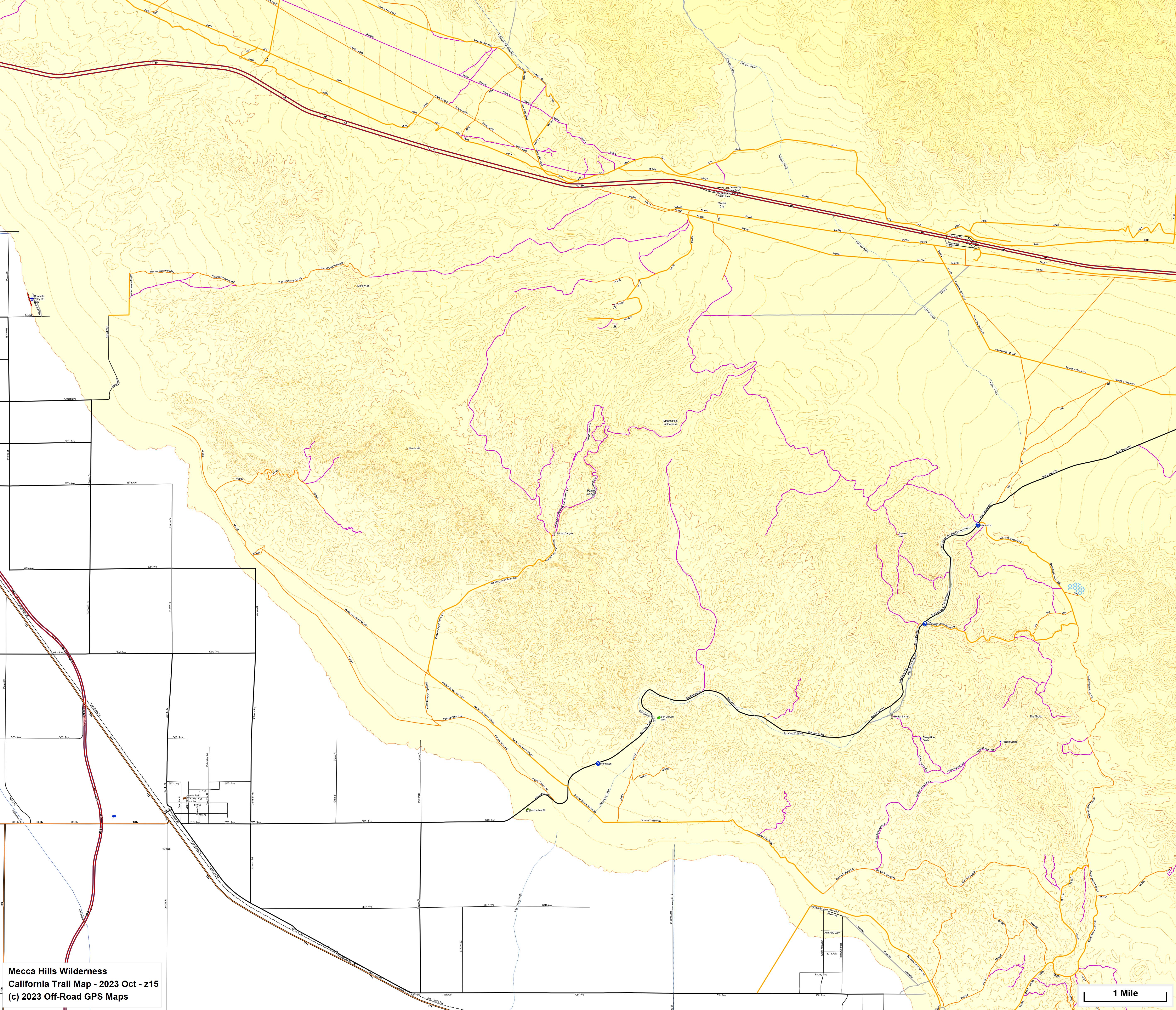 Mecca Hills Wilderness z 15