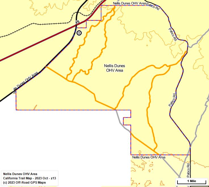 Nellis Dunes OHV Area z 13