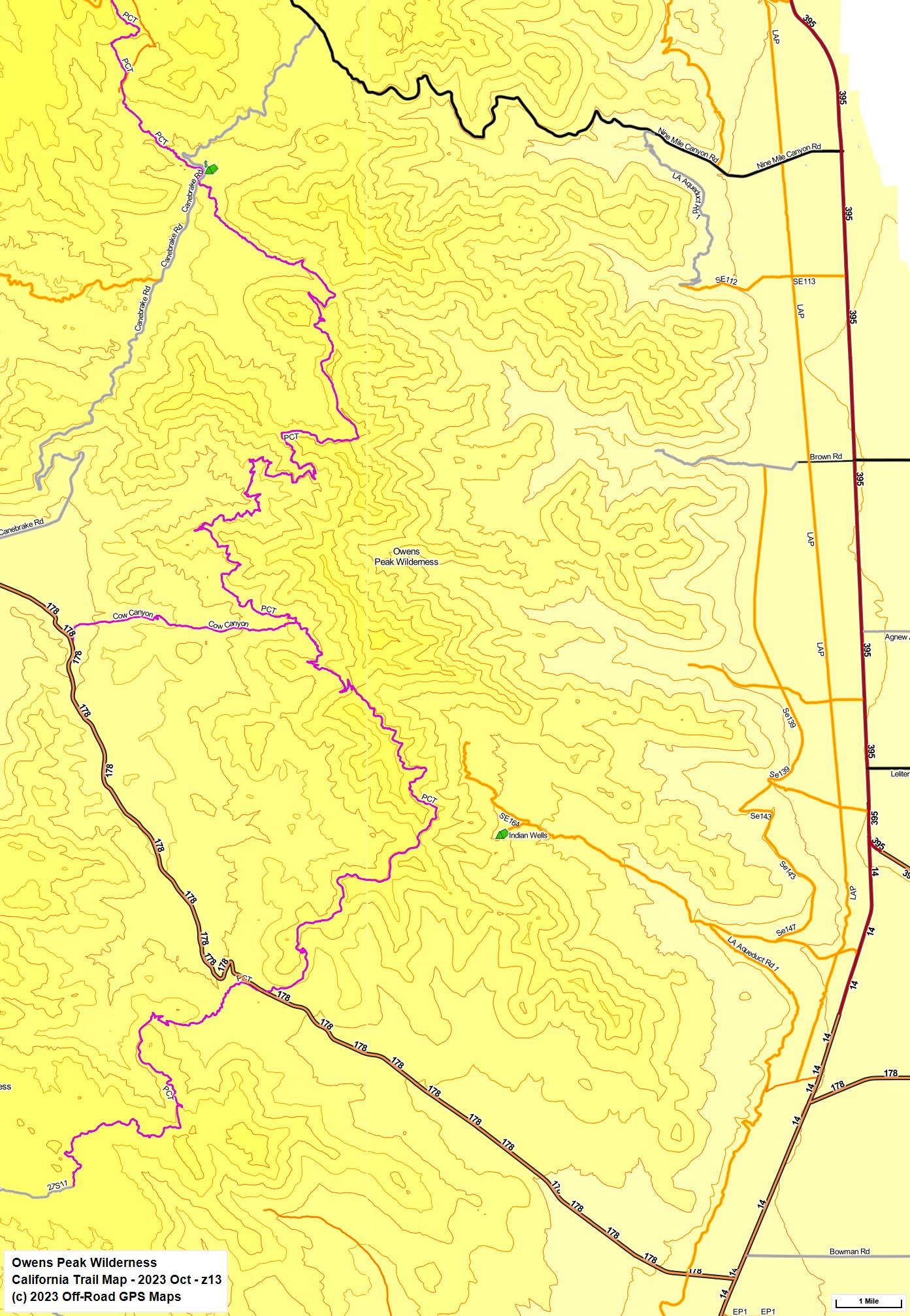 Owens Peak Wilderness z 13