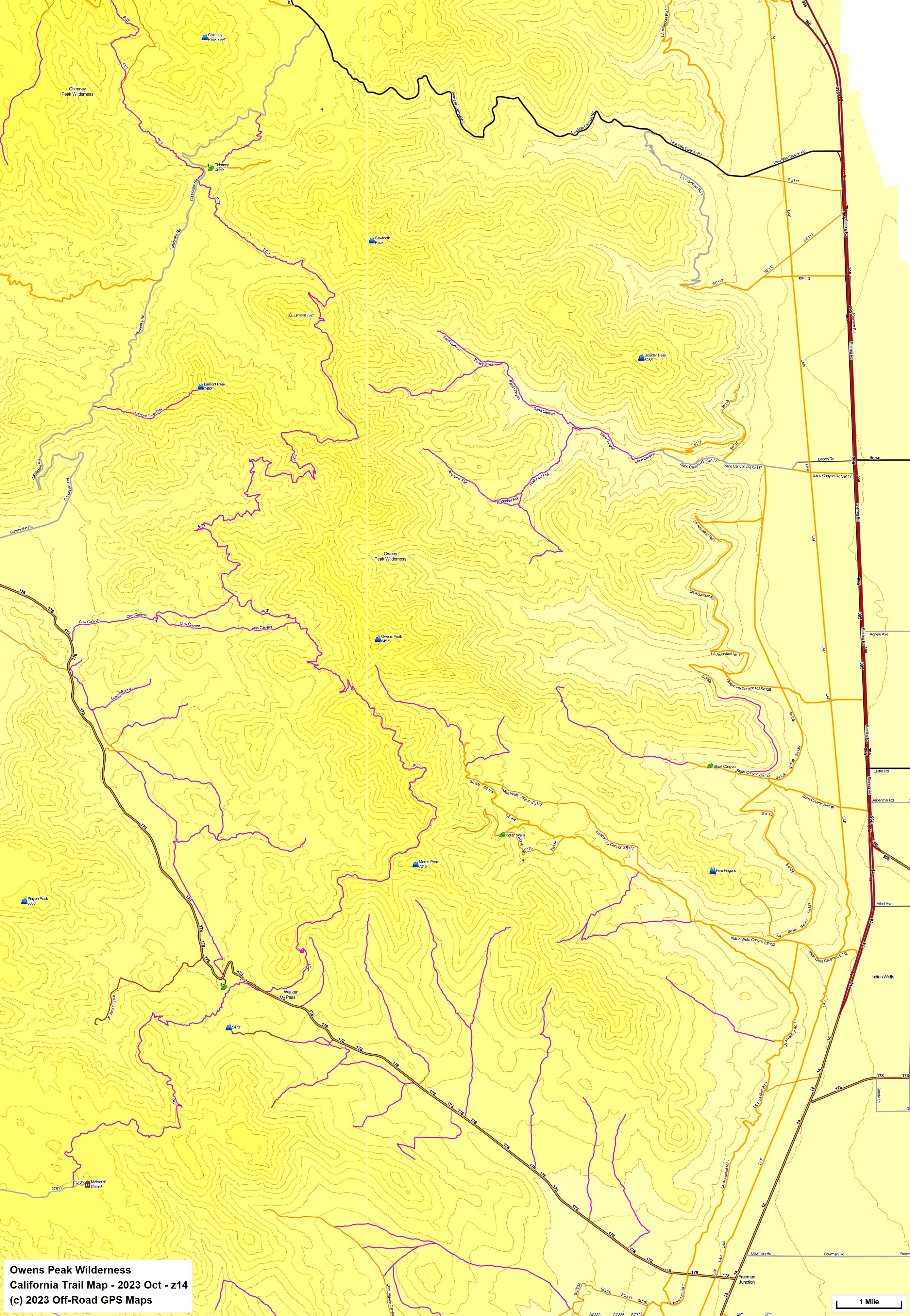 Owens Peak Wilderness z 14